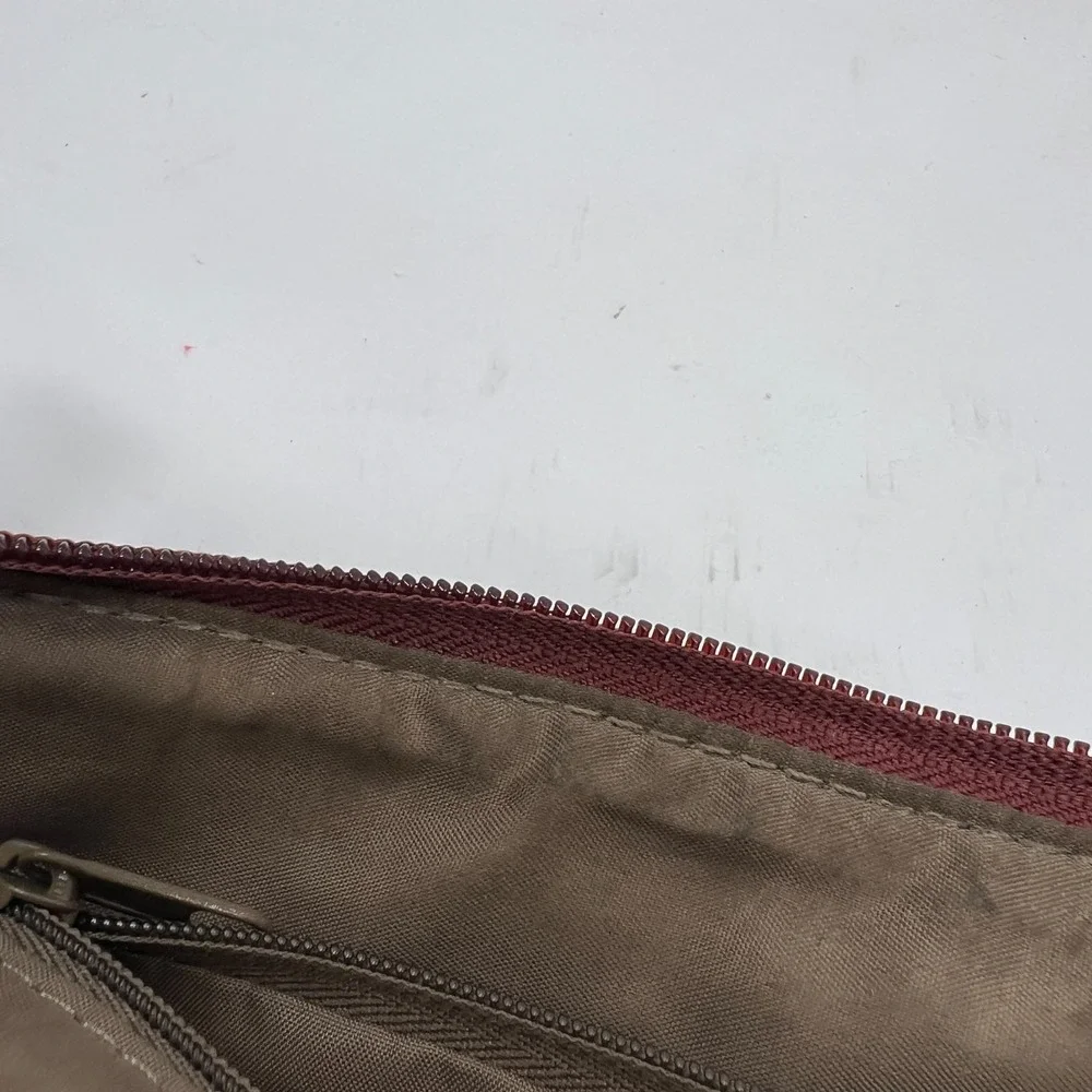 RELIC Small Leather Red Crossbody‎ Clutch Purse **NO strap